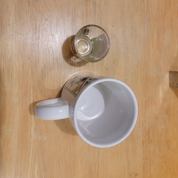 St. Lucia Coffee Mug & Smile Mon St. Martin/Maarten Shot Glass. Great Condition. - Picture 5 of 5